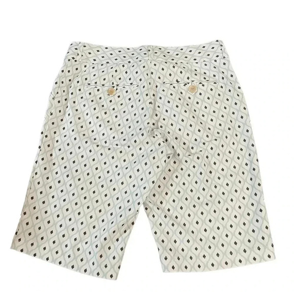 Peter Millar Wicking Performance Geometric Polyester Golf Shorts Women’s size 2 - Picture 1 of 12